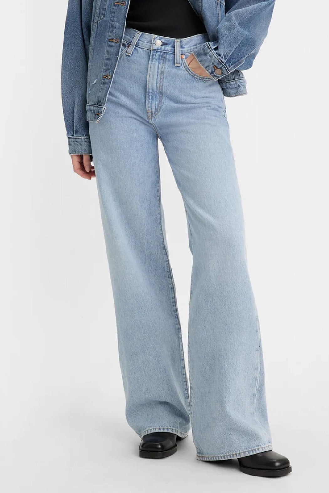 Ribcage Wide Leg Jeans - Far And Wide