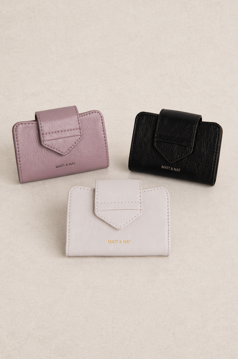 Matt & Nat Thea SM Wallet | Vegan Accordion Wallet Canada – Jolie