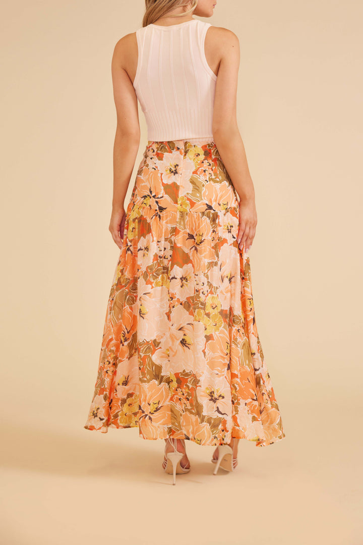 Tahlia Maxi Skirt - Floral | Minkpink - Clearance