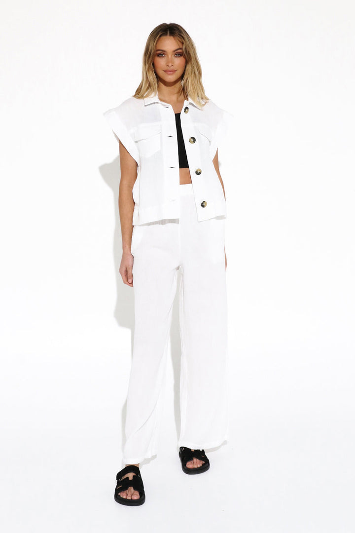 Marlo Top - White | Madison The Label - Clearance