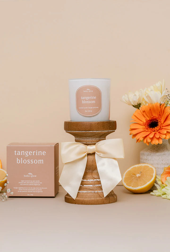 Tangerine Blossom Candle | Boho & Glow