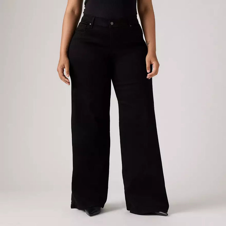318 Shaping Wide Leg - Soft Black | Levi's | Pre-Fall