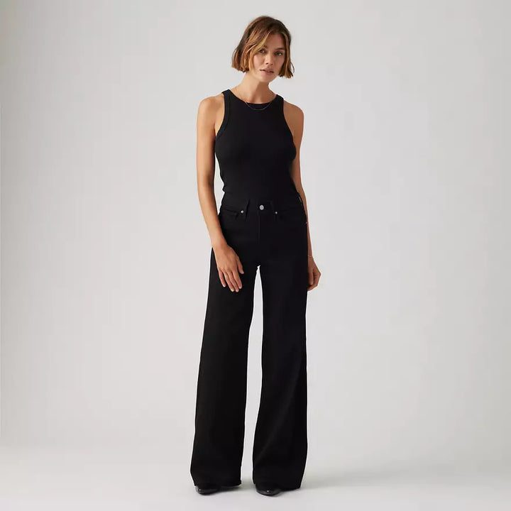 318 Shaping Wide Leg - Soft Black | Levi's | Pre-Fall