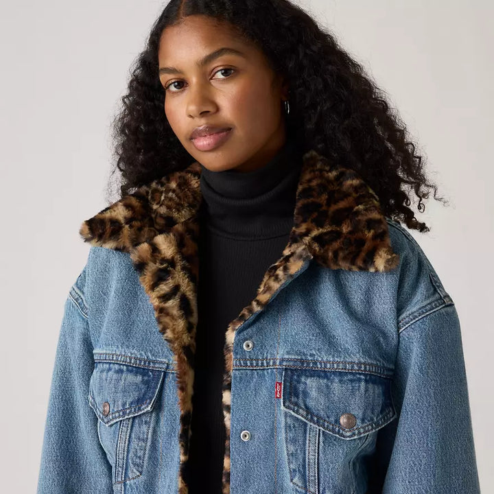 90s Fur Trucker Jacket | Levi's