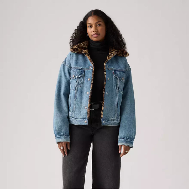 90s Fur Trucker Jacket | Levi's