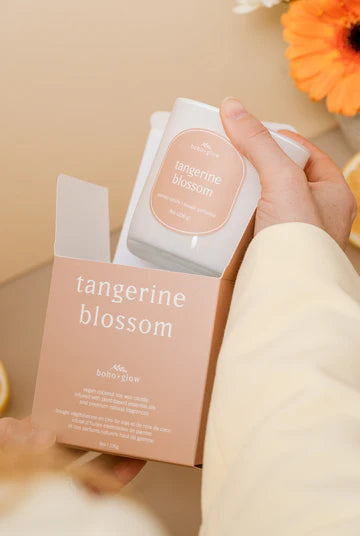 Tangerine Blossom Candle | Boho & Glow