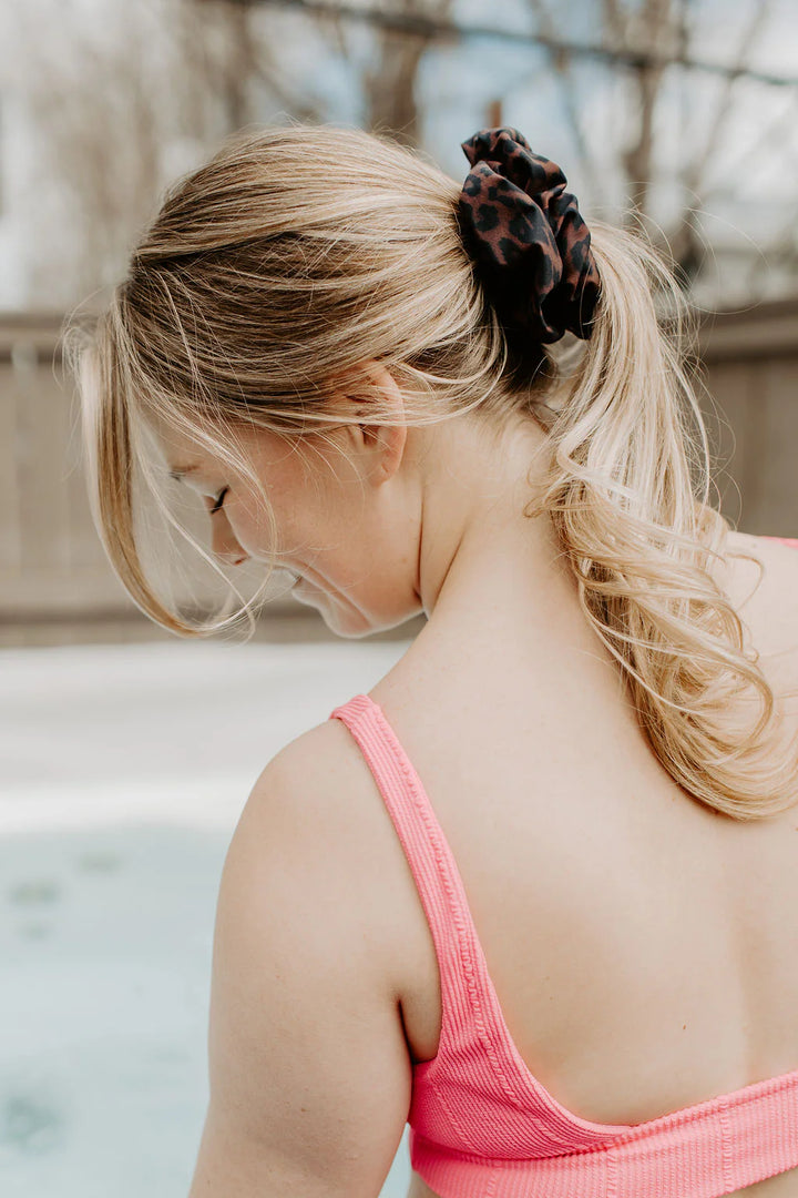 Cayman Coco Cheetah Scrunchie | Barbays