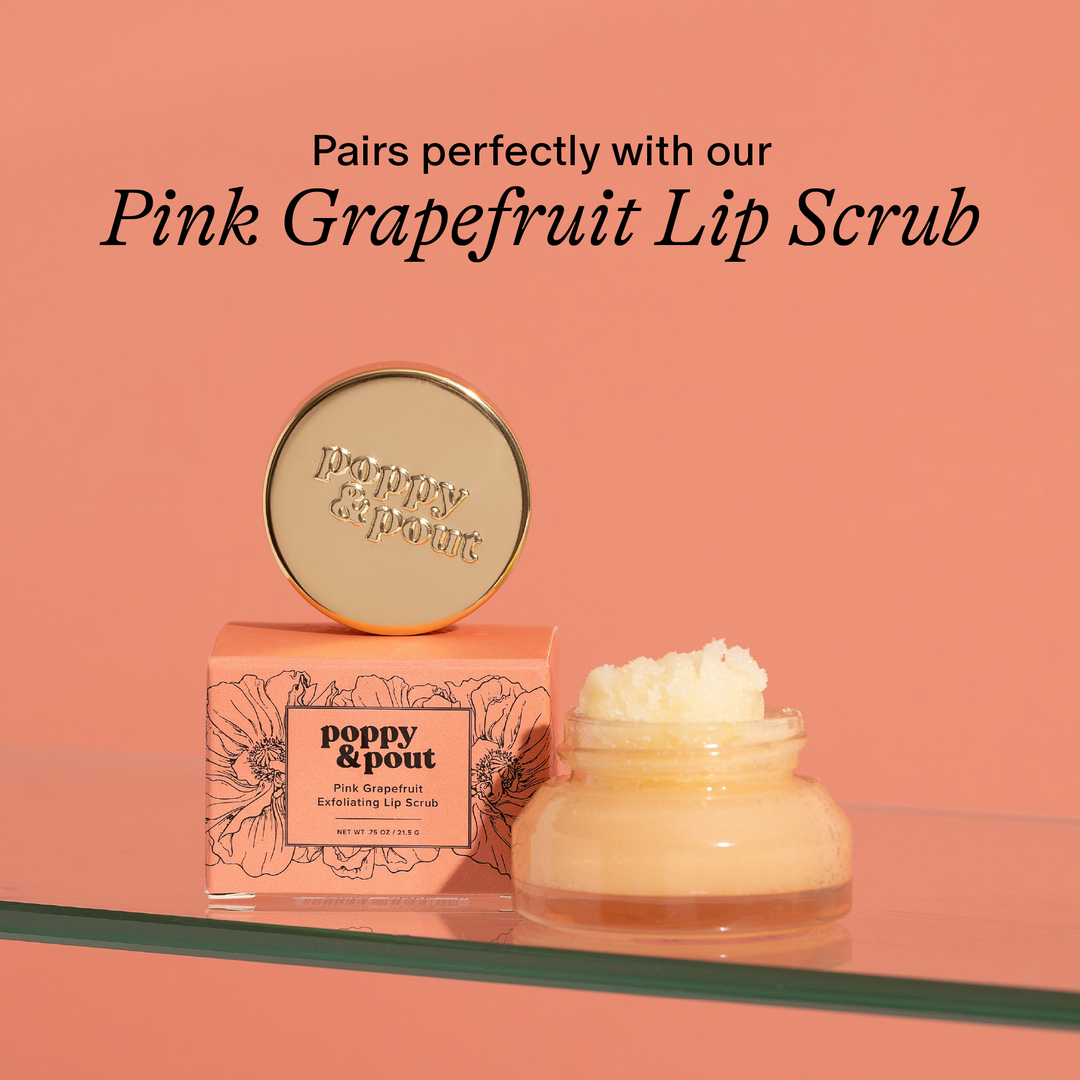 Pink Grapefruit Lip Balm | Poppy & Pout