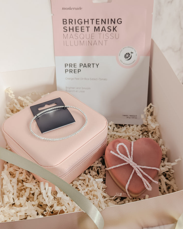 The Spark & Shine Crystal Valentine's Day Gift Box