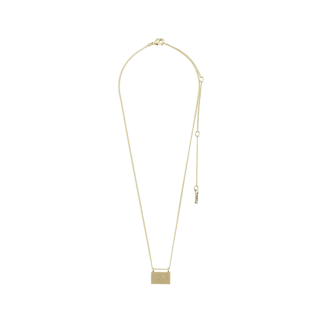Pulse Recycled Pendant Necklace - Gold | Pilgrim