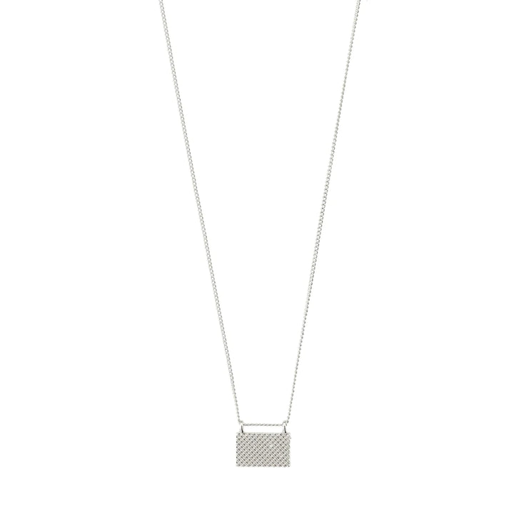 Collier pendentif recyclé Pulse - Argent | Pilgrim