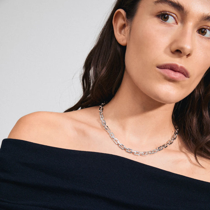 Feel Chain Necklace - Silver | Pilgrim