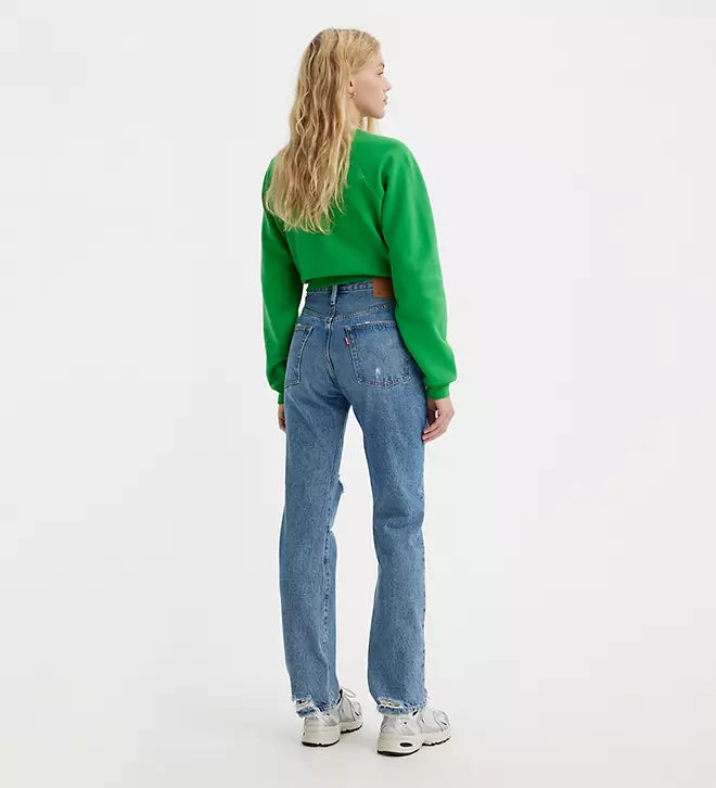 Levi's womens online 501 straight leg