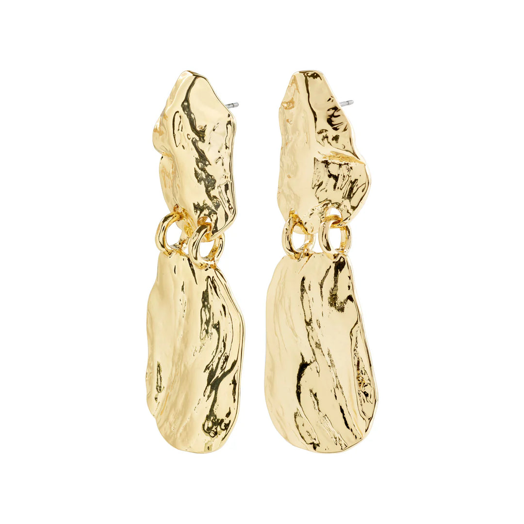 Bloom Recycled Earrings - Gold | Pilgrim