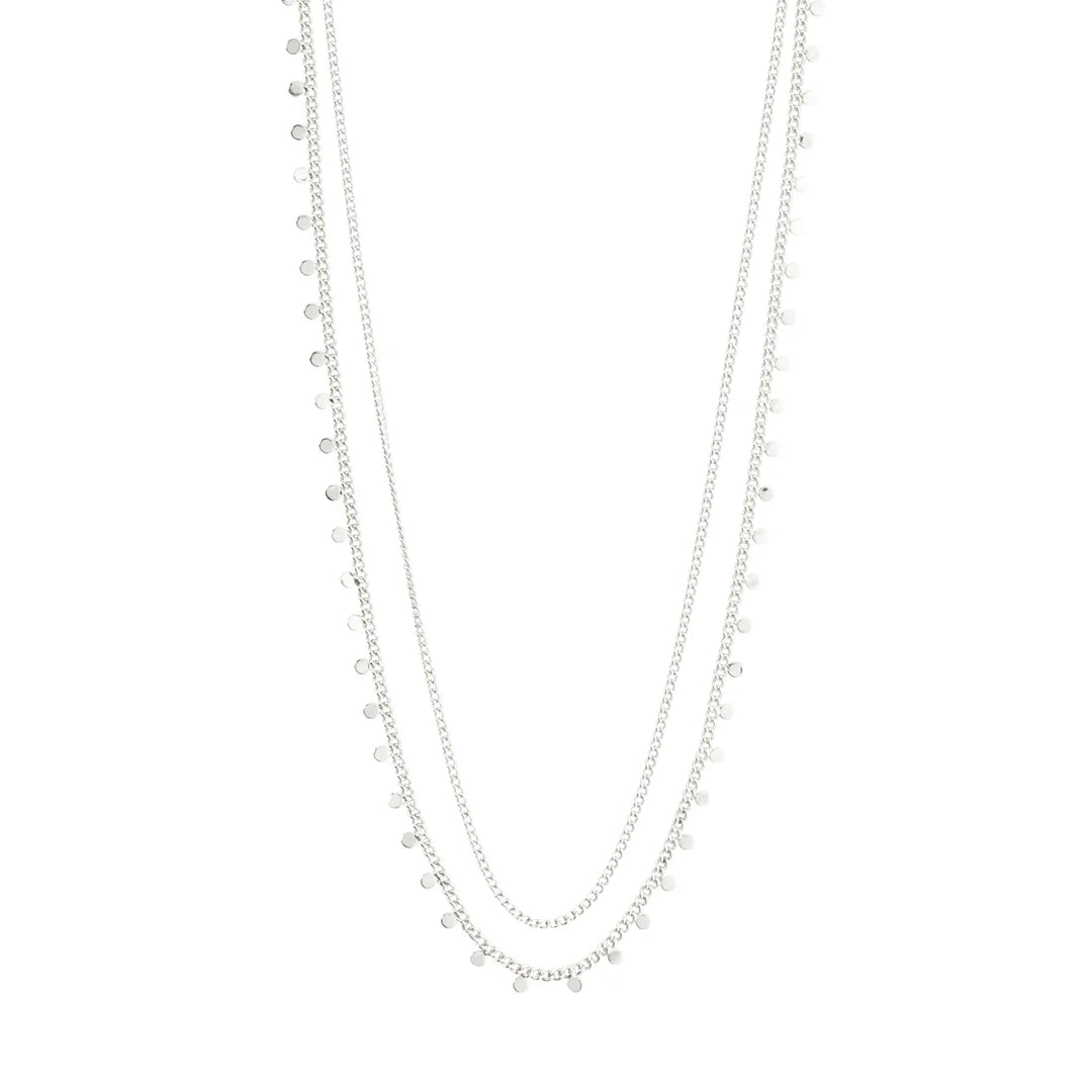 Bloom 2-in-1 Necklace - Silver | Pilgrim