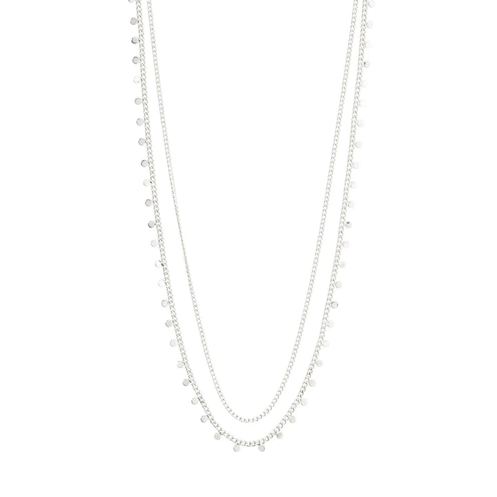 Bloom 2-in-1 Necklace - Silver | Pilgrim