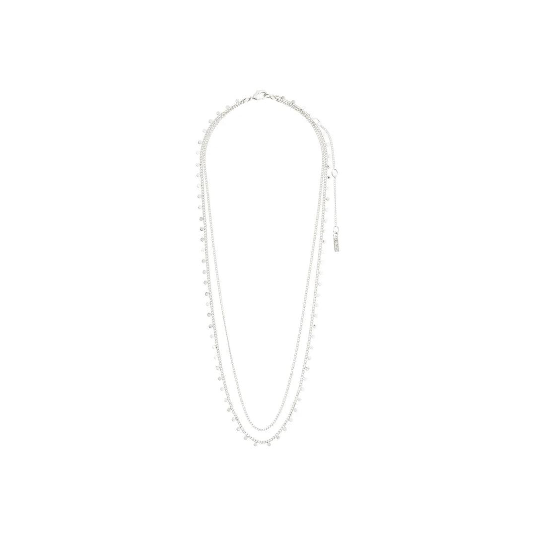 Bloom 2-in-1 Necklace - Silver | Pilgrim