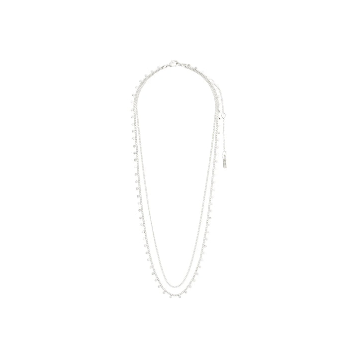 Bloom 2-in-1 Necklace - Silver | Pilgrim