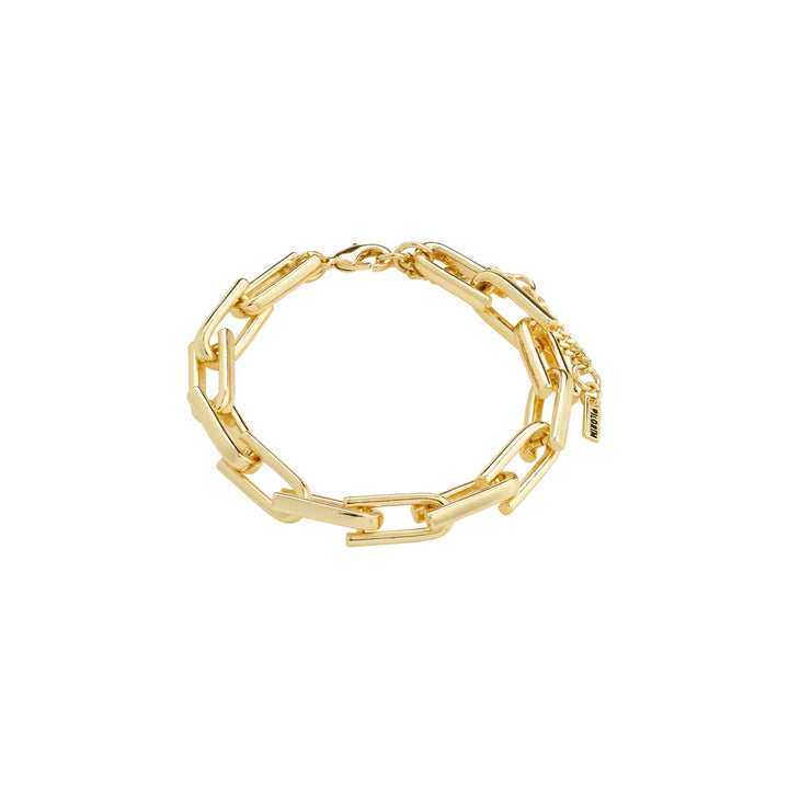 Stay Recycled Bracelet - Gold | Pilgrim