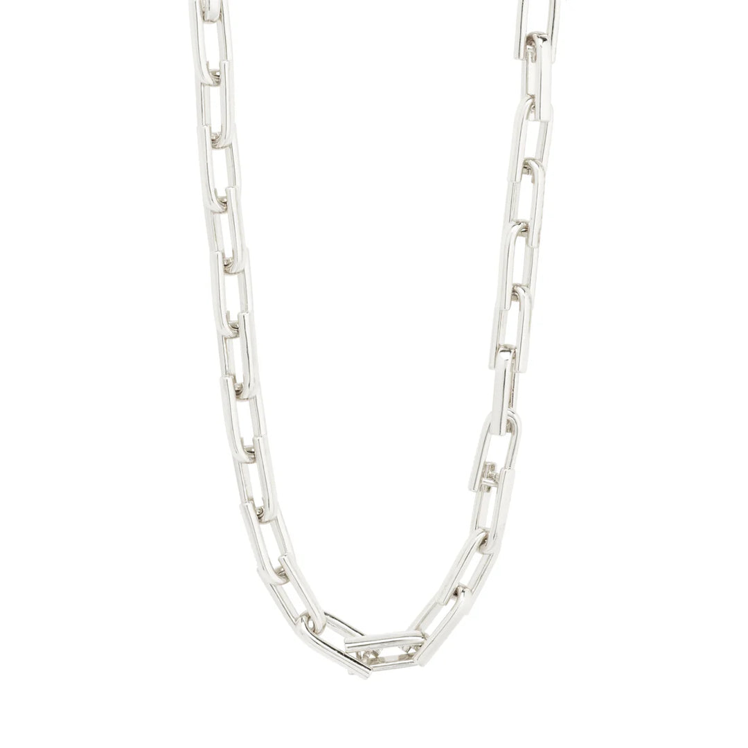 Stay Cable Chain Necklace - Silver | Pilgrim