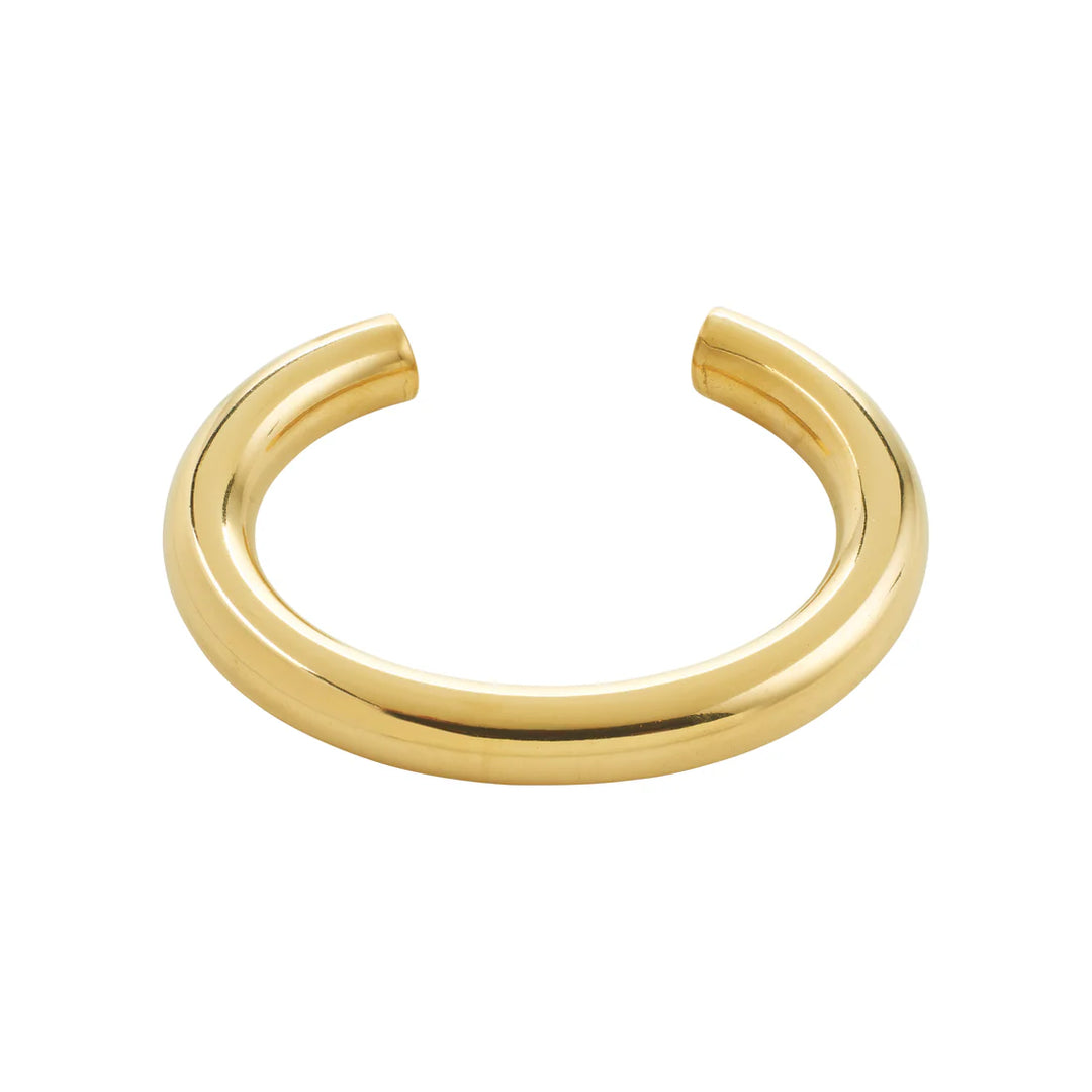 Phase Chunky Bangle Bracelet - Gold | Pilgrim