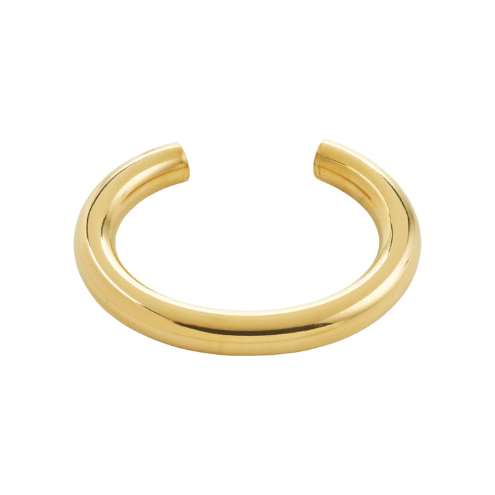 Phase Chunky Bangle Bracelet - Gold | Pilgrim