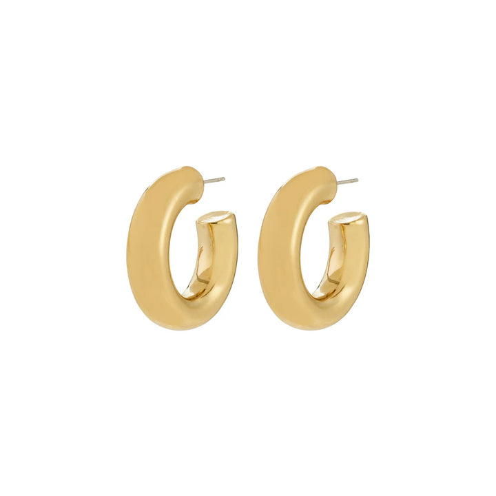 Phase Medium Hoop Earrings - Gold | Pilgrim