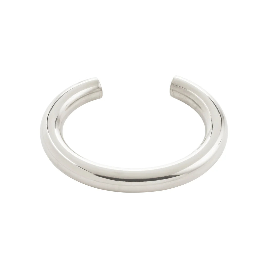 Phase Chunky Bangle Bracelet - Silver | Pilgrim