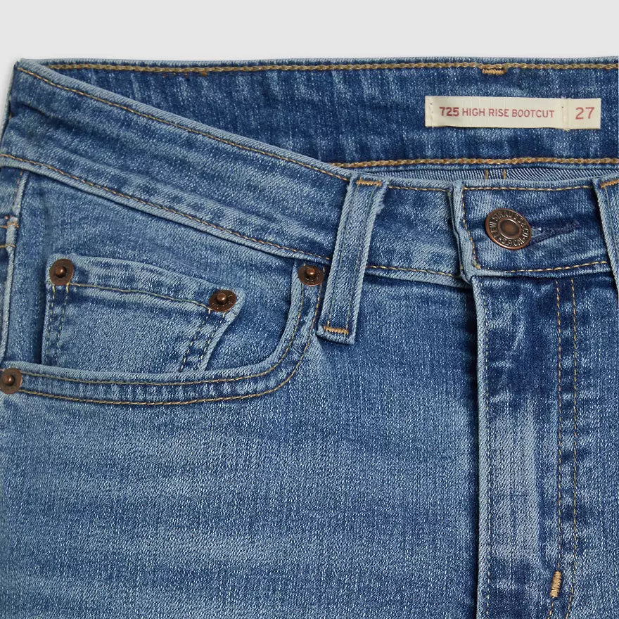 725 High Rise Bootcut Jean - Eternal Indigo Mid Wash | Levi's