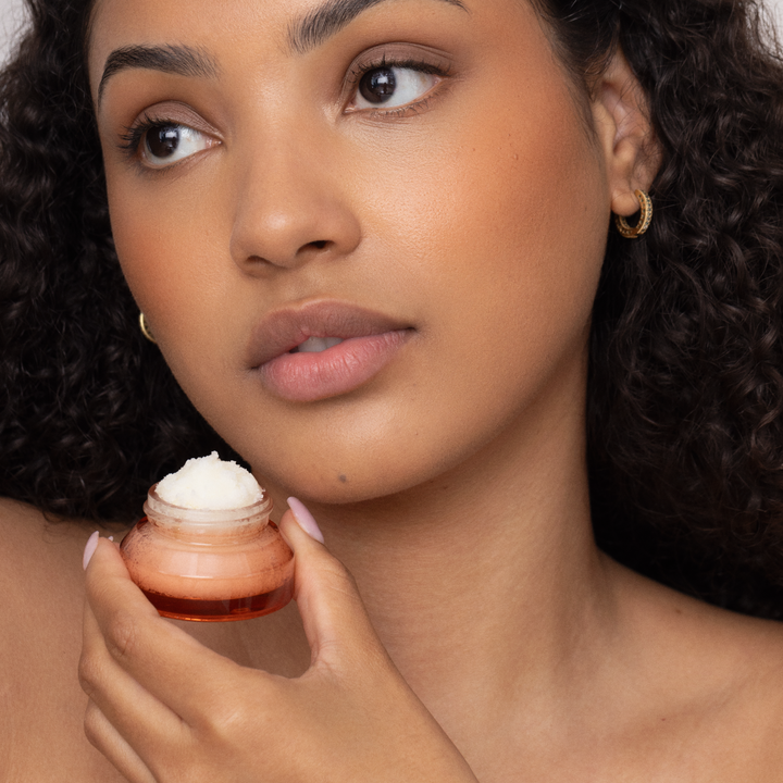 Pomegranate Peach Lip Scrub | Poppy & Pout