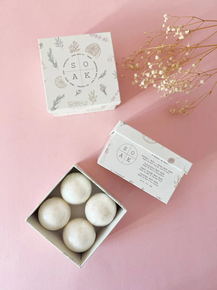 Mini Bath Bomb Gift Box | SOAK Bath Co
