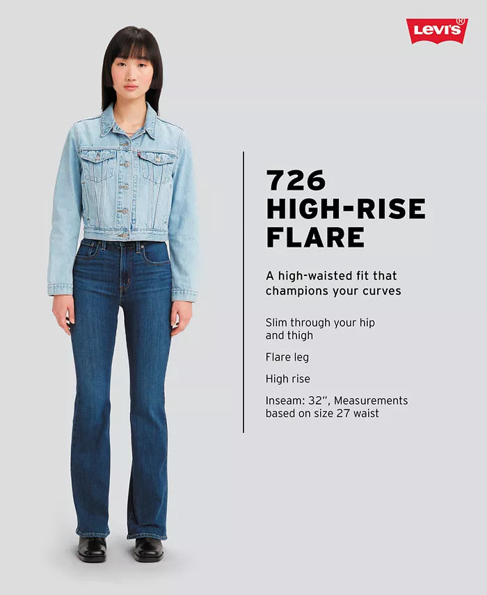 726 High Rise Flare - Health is Wealth | Levi's