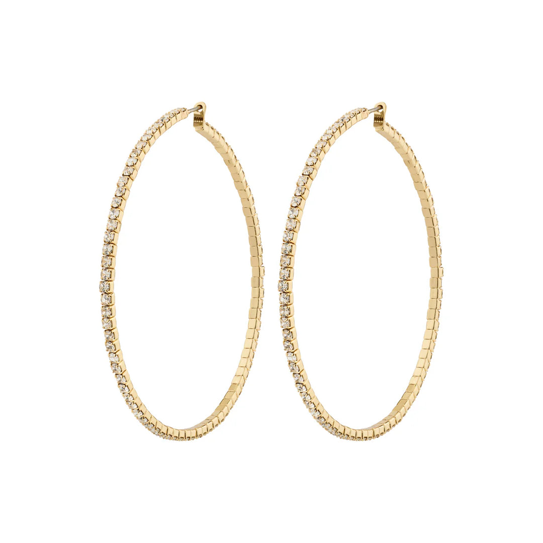 Sydney Mega Hoop Earrings - Gold | Pilgrim