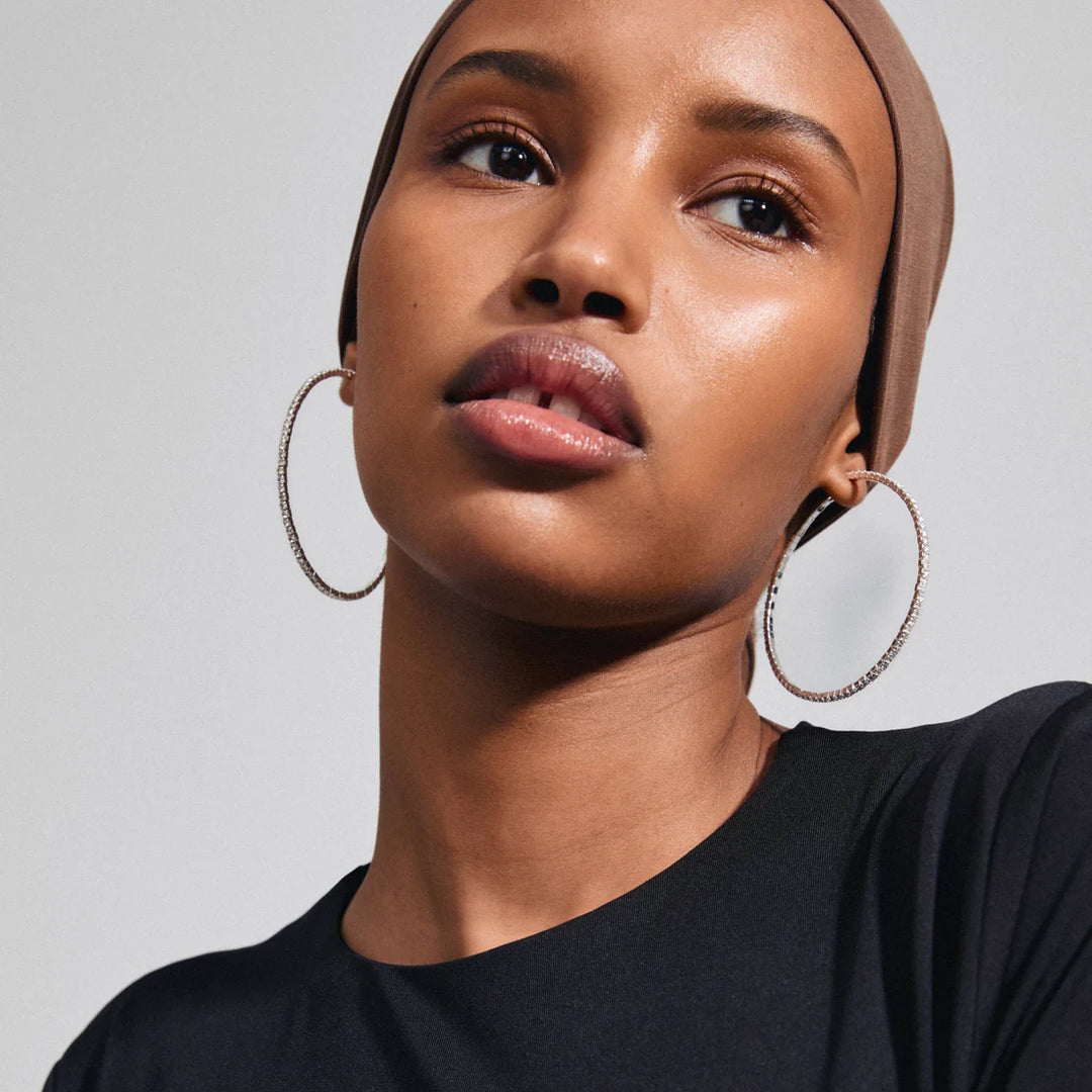 Sydney Mega Hoop Earrings - Silver | Pilgrim