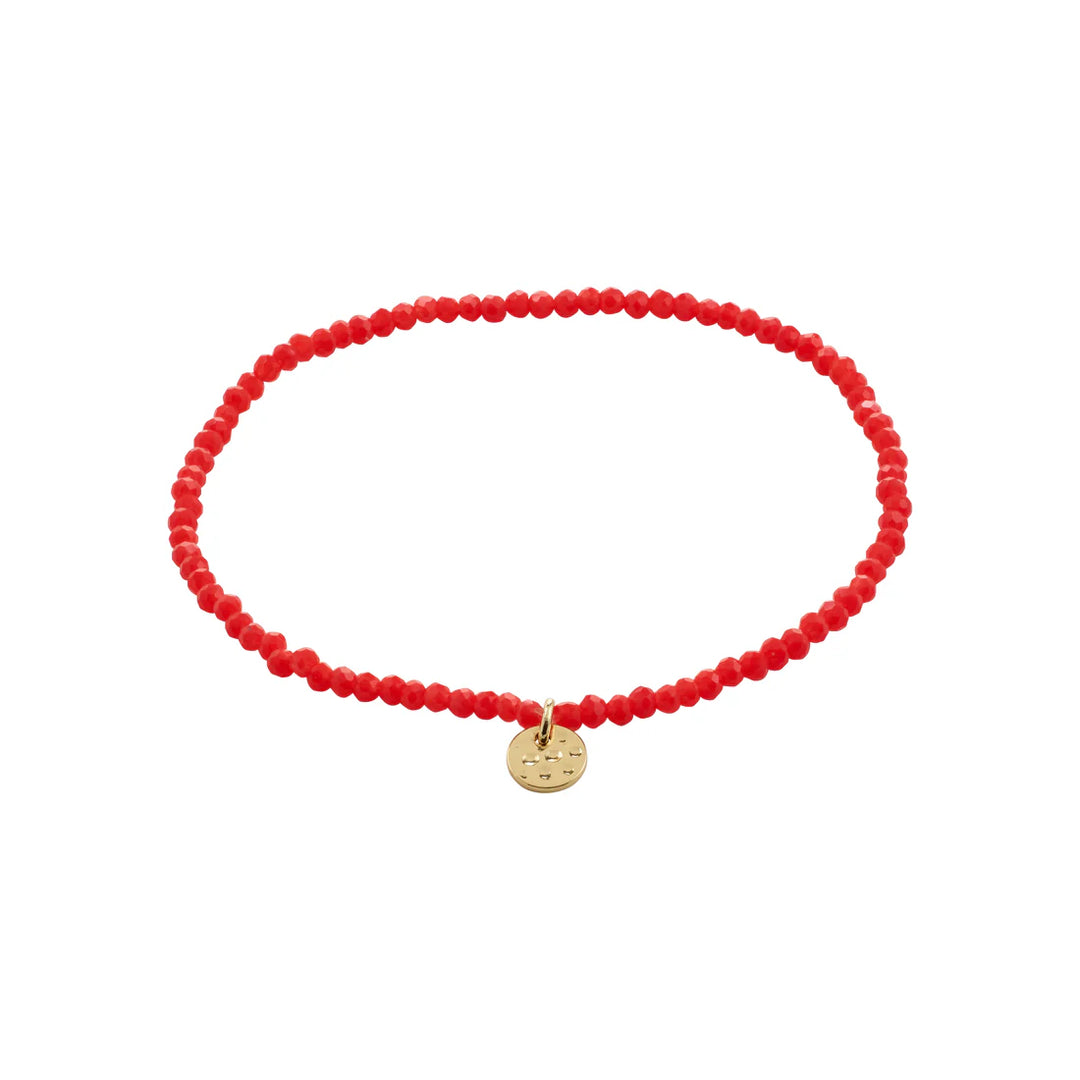 INDIE Red Beaded Bracelet | Pilgrim