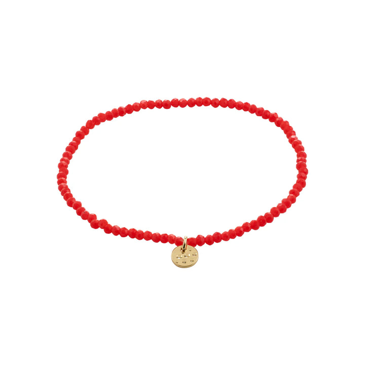 INDIE Red Beaded Bracelet | Pilgrim