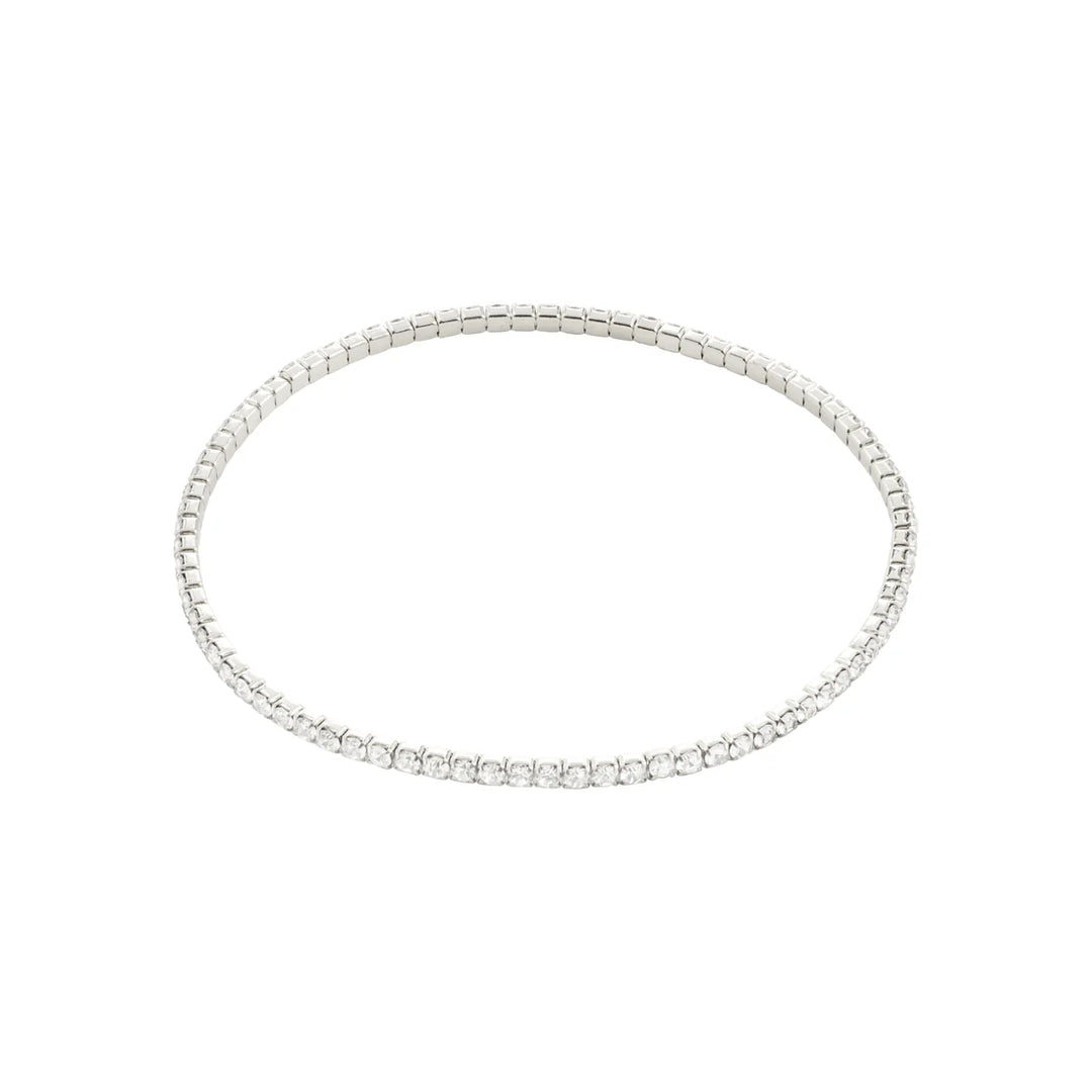 Arash Crystal Bracelet - Silver | Pilgrim
