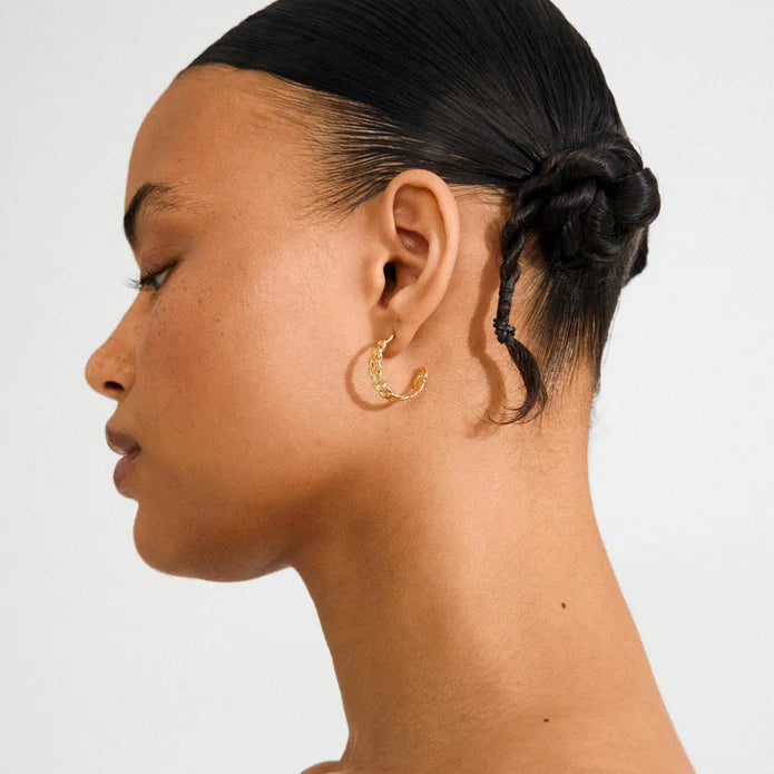 Mayer Hoop Earrings - Gold | Pilgrim