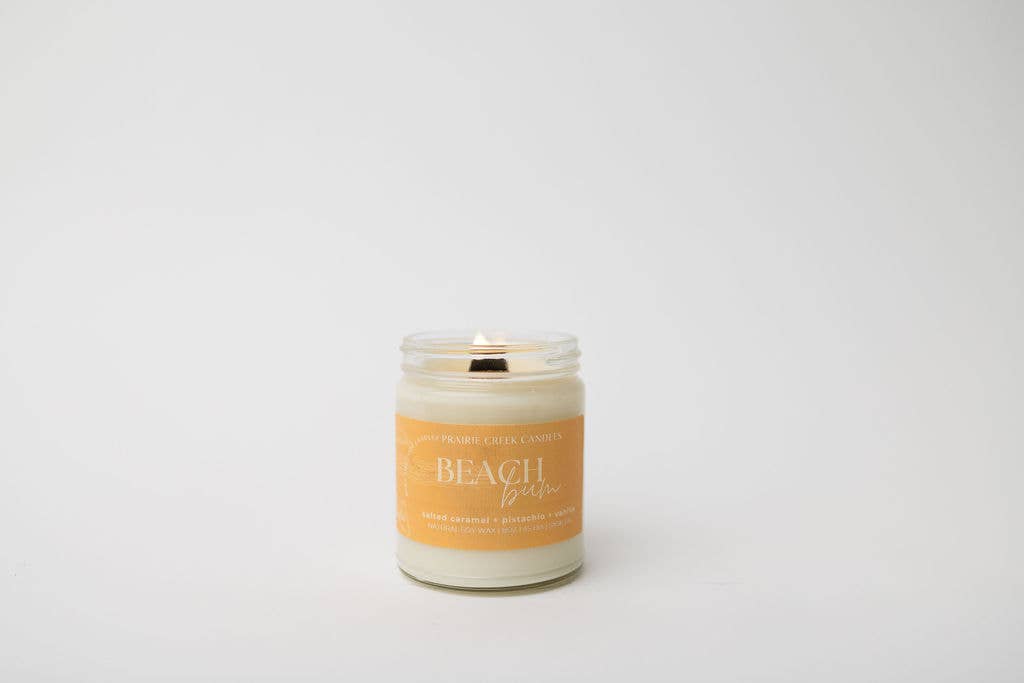 Beach Bum Soy Candle | Prairie Creek Candles
