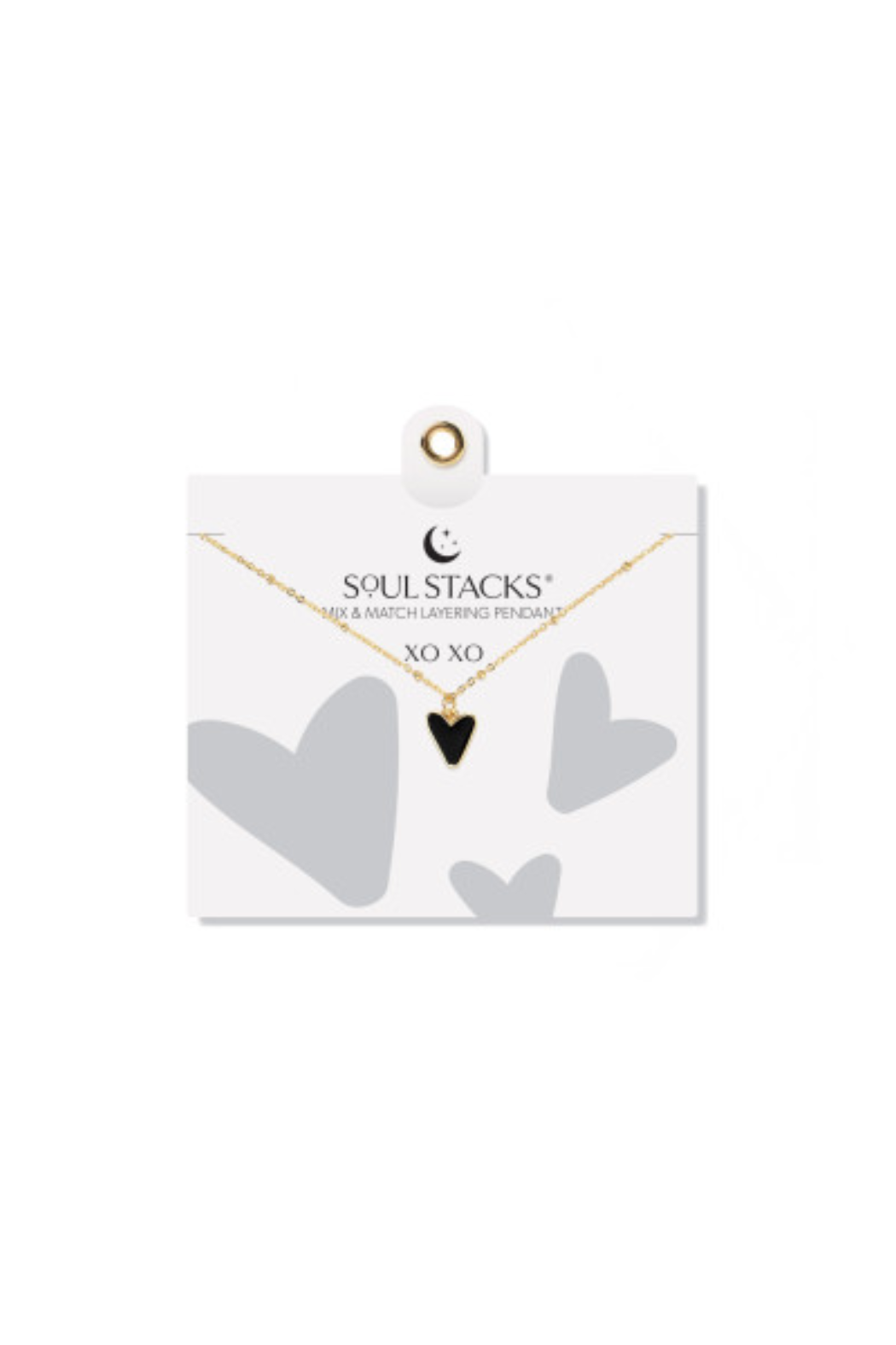 Heart Charm Layering Pendant Necklace | Soul Stacks