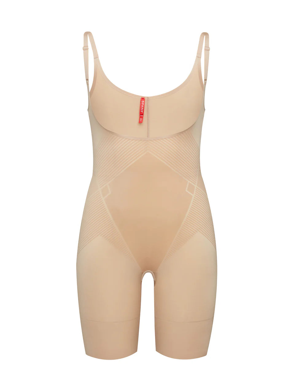 Invisible Shaping Open-Bust Mid-Thigh Bodysuit | Spanx