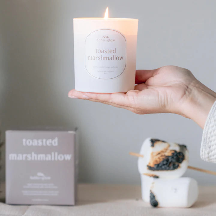 Toasted Marshmallow Candle -  Limited Edition | Boho & Glow