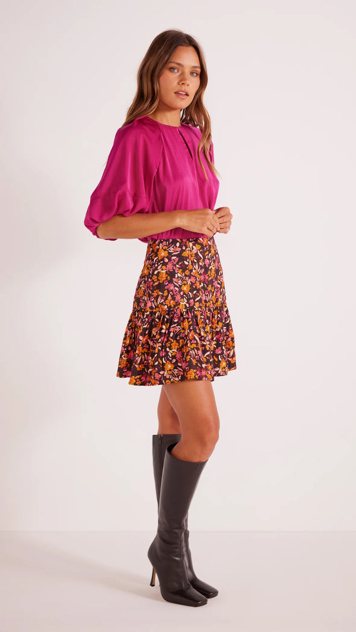 Sorrento Mini Skirt - Floral | Minkpink