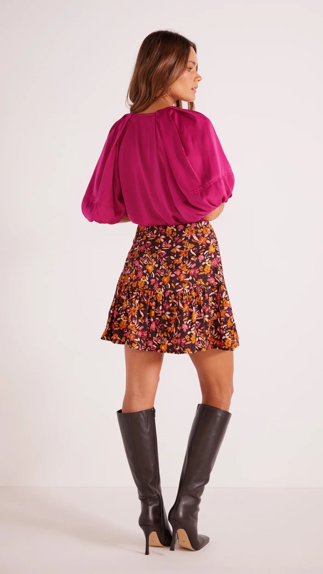 Sorrento Mini Skirt - Floral | Minkpink