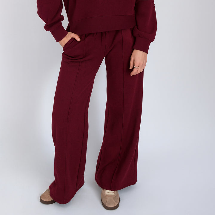 Prida Soft Knit Pant - Oxblood | RD STYLE