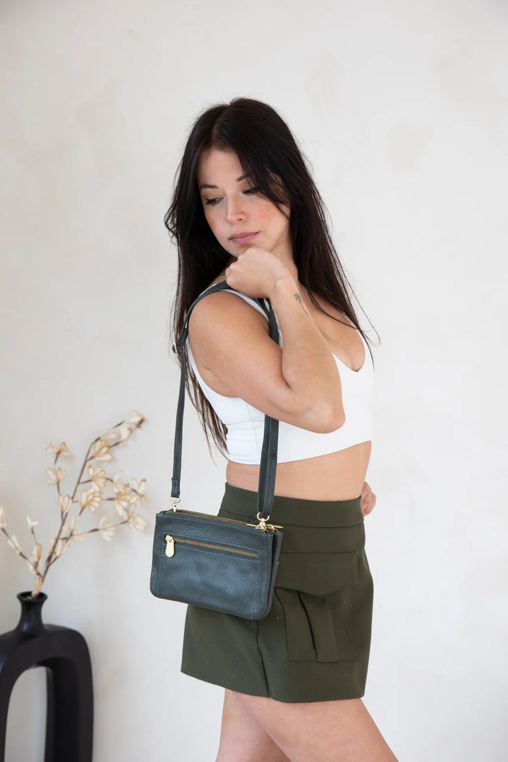 Everyday Crossbody - Hunter Green | Risa Vancouver