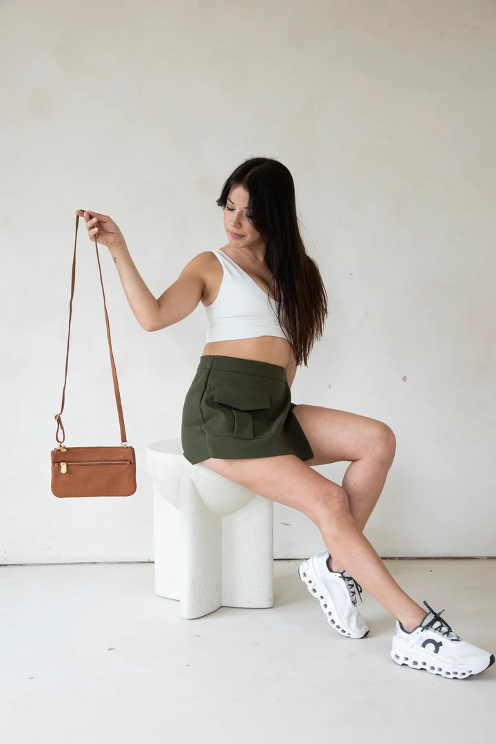 Everyday Crossbody - Tan | Risa Vancouver