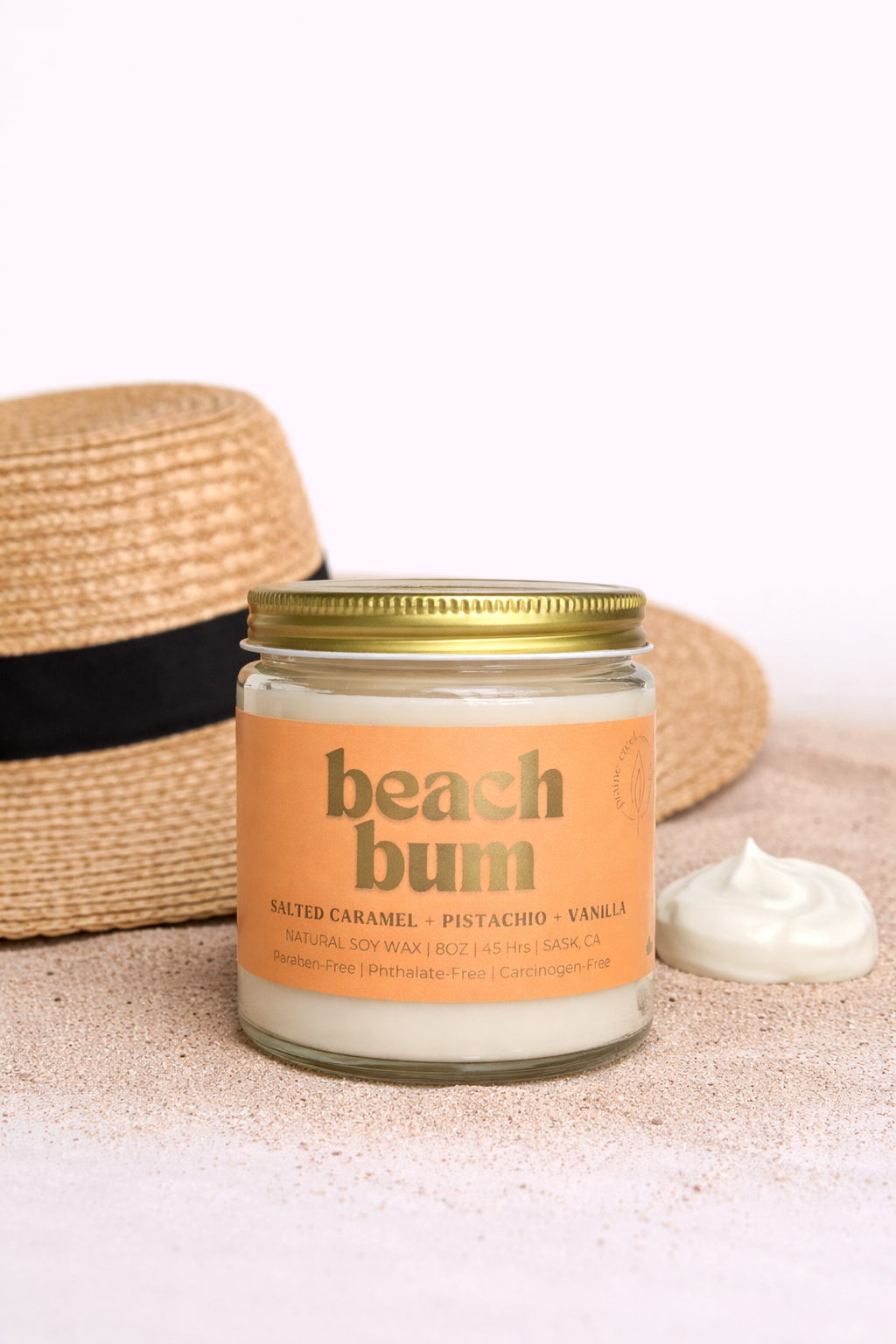 Beach Bum Soy Candle | Prairie Creek Candles
