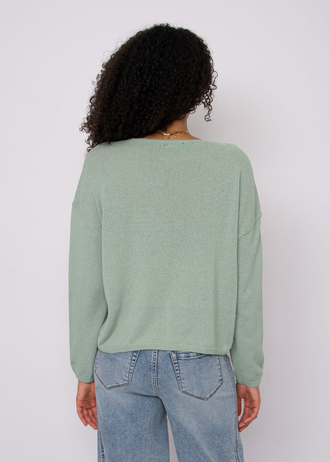 Walla Knit Top in Ivy Green | RD Style
