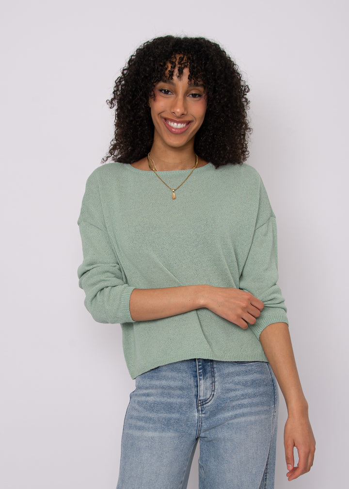Walla Knit Top in Ivy Green | RD Style